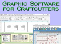 Graphic Software for Craftcutters - reviews the software that Cricut and Silhouette supply with their machines, as well as useful third-party software; explains the difference between vector and bitmap graphics.